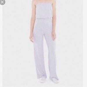 American Apparel tri-blend strapless jumpsuit